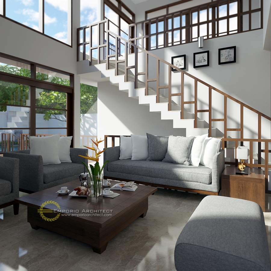 Desain Rumah Mewah Style Villa Bali Modern Di Jakarta