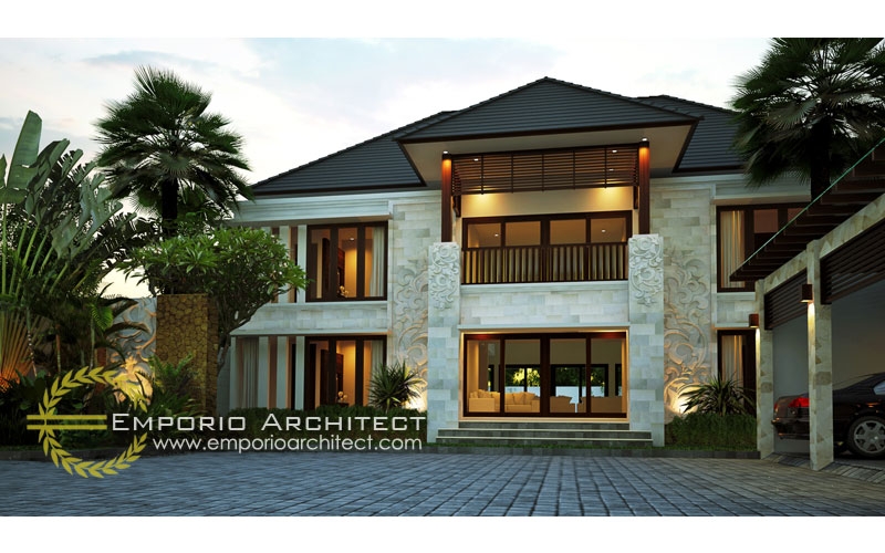 Desain rumah 2 lantai di sempidi badung  Jasa Arsitek Desain Rumah 