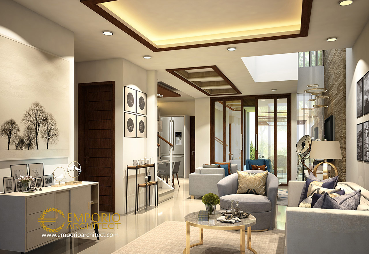 Desain interior rumah minimalis modern Jakarta