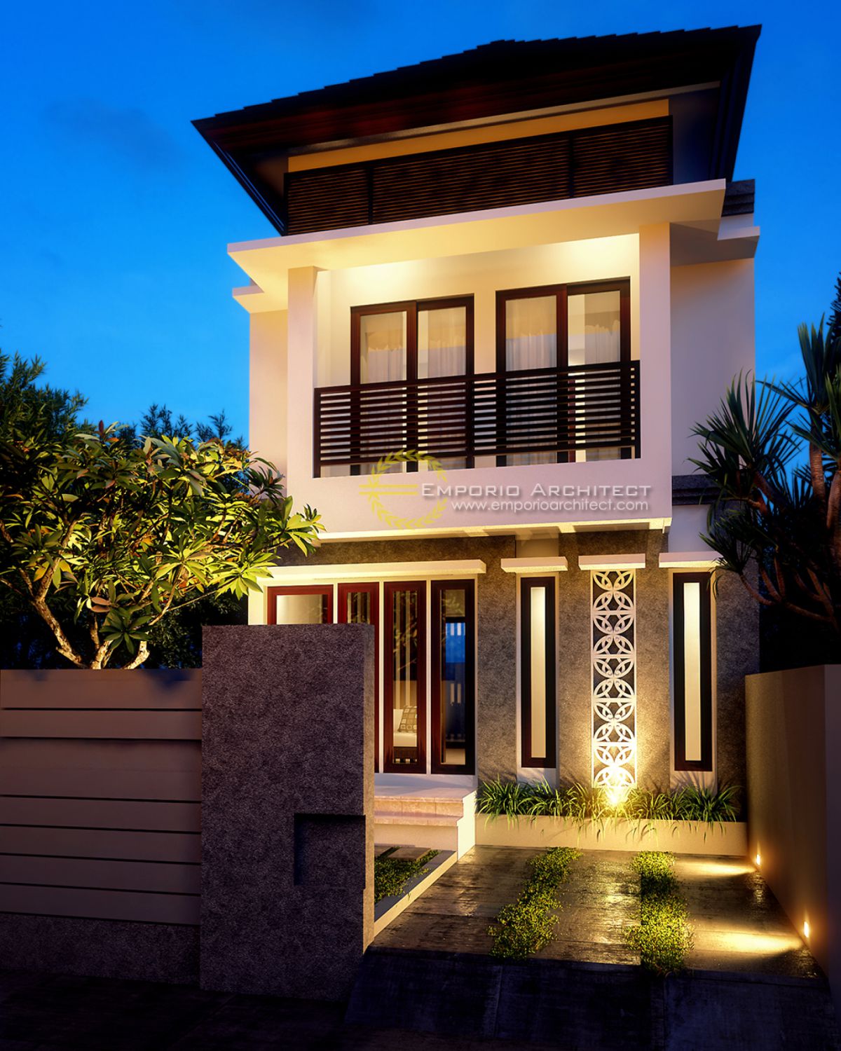 Desain Nuansa Bali Residence Style Villa Bali 1 Lantai Di Jakarta