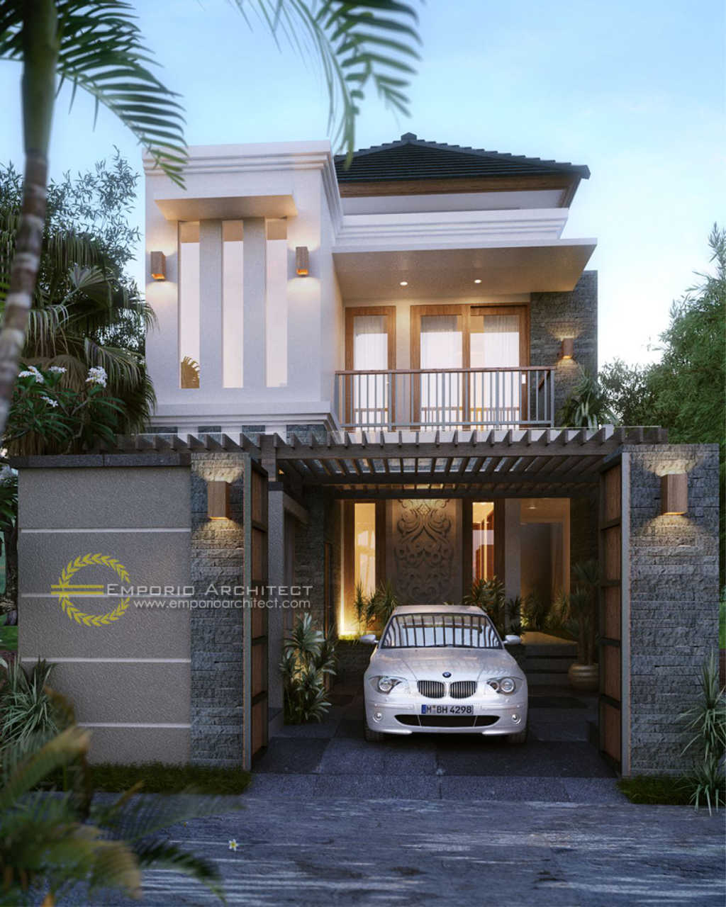 Desain Rumah Bapak Agung Cipta Jasa Arsitek Desain Rumah Villa Mewah