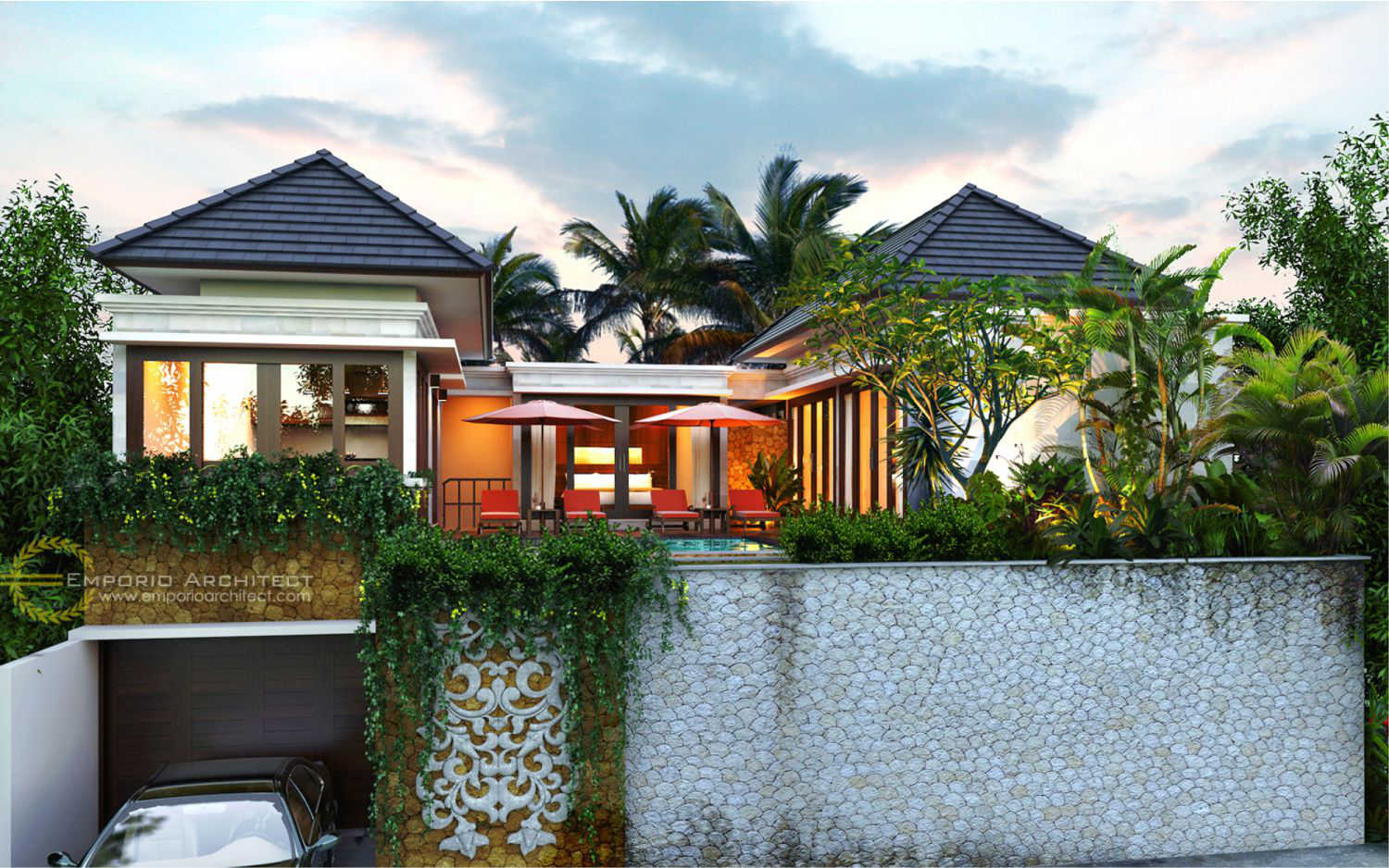 Rumah Minimalis Ala Villa Dshdesign4kinfo