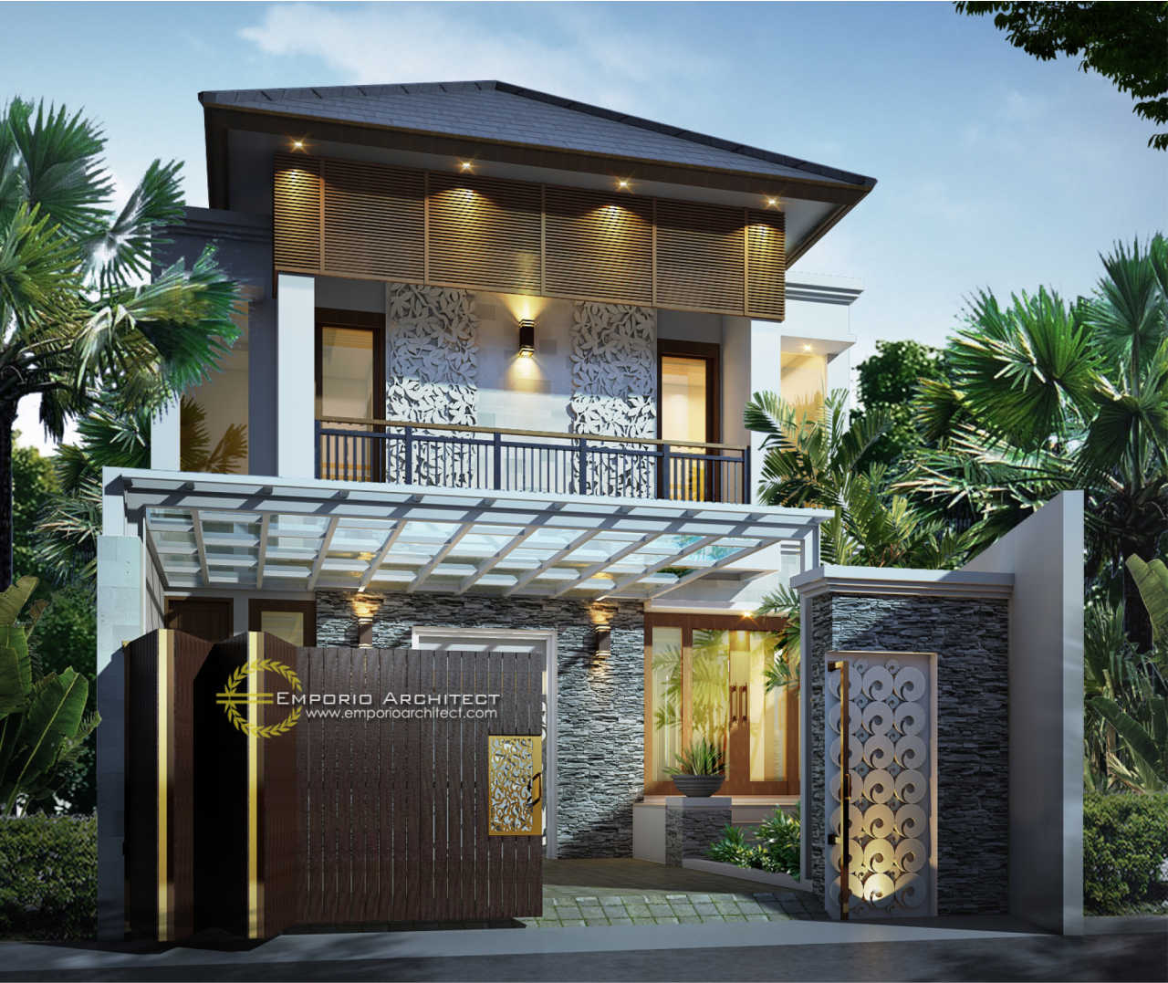 Jasa Arsitek Desain Rumah Villa Mewah