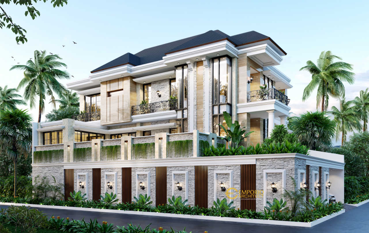 Desain Rumah Classic Classic 25 Lantai Ibu Diaz Di Jakarta