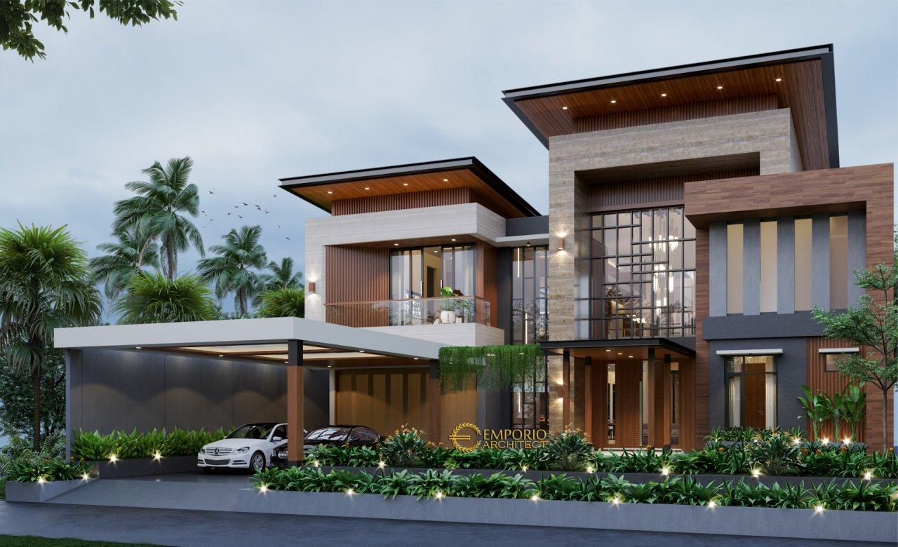 5 Desain Rumah Modern 2 Lantai Terbaik Lebar Lahan 30 M