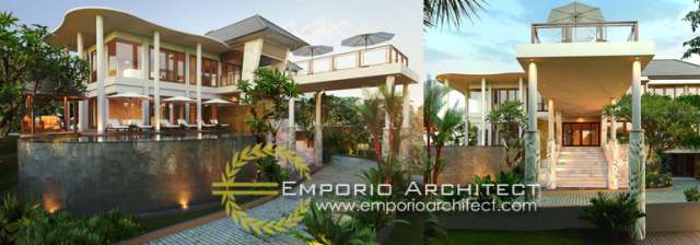 Desain Rumah Mewah Berkarakter Villa Desain Rumah Mewah Berkarakter Villa