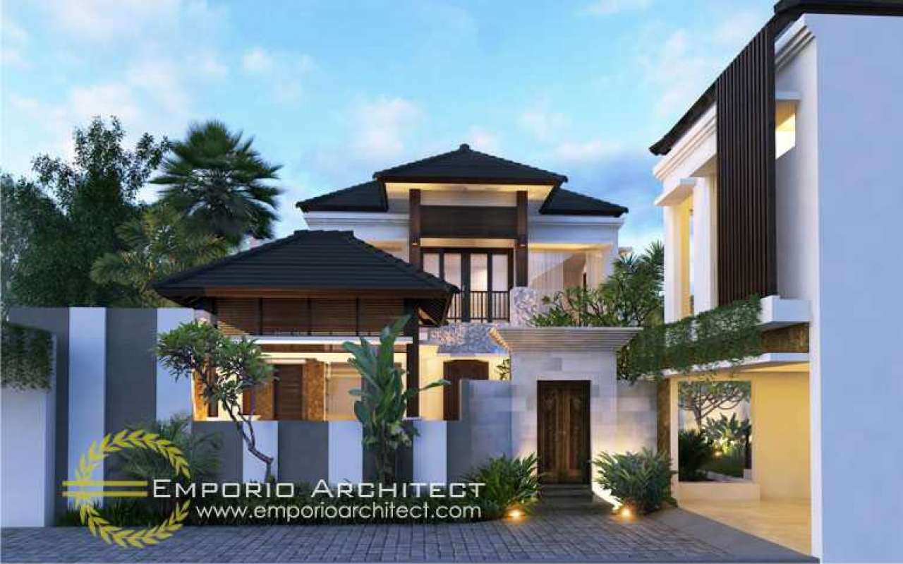 Desain Rumah Style Villa Bali Modern Tropis Blog