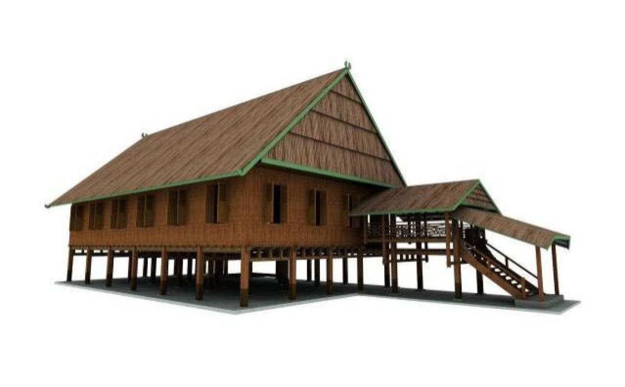 Gambar Rumah Adat Sulawesi Tengah