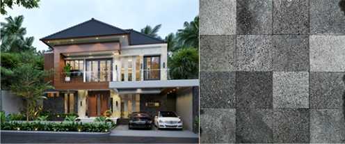 Material Batu  Alam  Yang Digunakan Emporio Architect Pada 