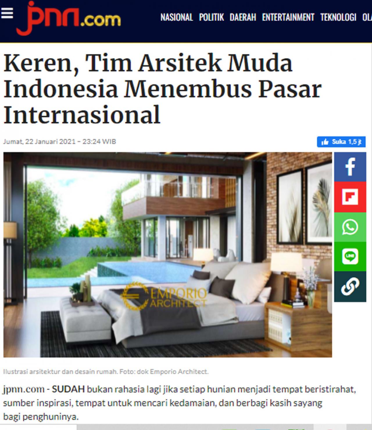 Ulasan Media jpnn.com - Keren, Tim Arsitek Muda Indonesia Menembus Pasar Internasional Ulasan Media jpnn.com - Keren, Tim Arsitek Muda Indonesia Menembus Pasar Internasional