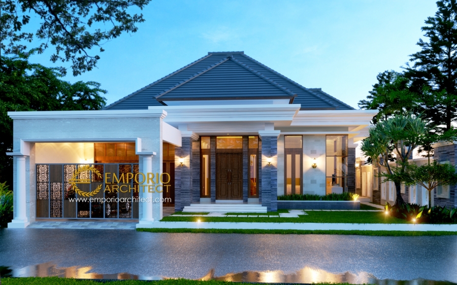 10 Desain Rumah 1 Lantai Pilihan Terbaik dari Emporio 