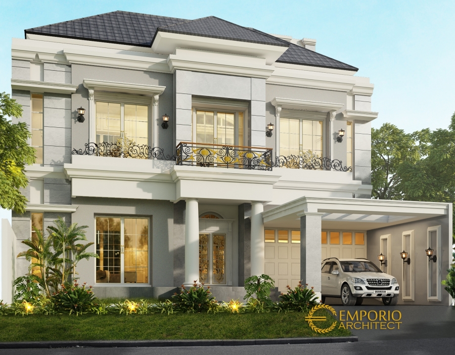 10 Desain Rumah Classic Tropis 2 Lantai Terbaik Pilihan ...