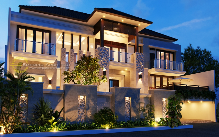 Desain Rumah  Mewah  Lebih dari 2 Lantai di  Jakarta 