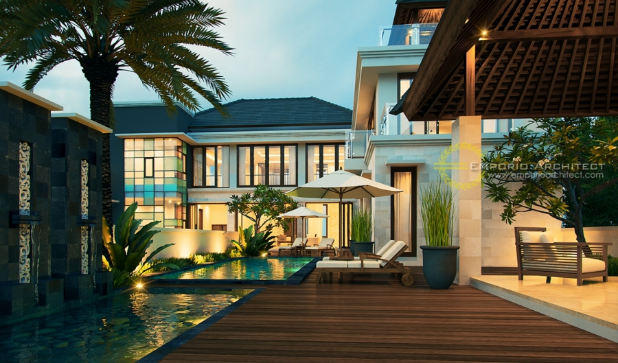 Desain Rumah  Mewah  Luas di Jakarta 