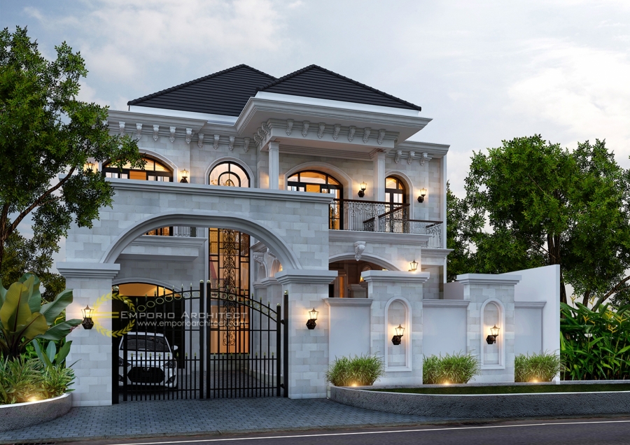 Desain Rumah Mewah Style Klasik dan Mediteran Tropis di ...