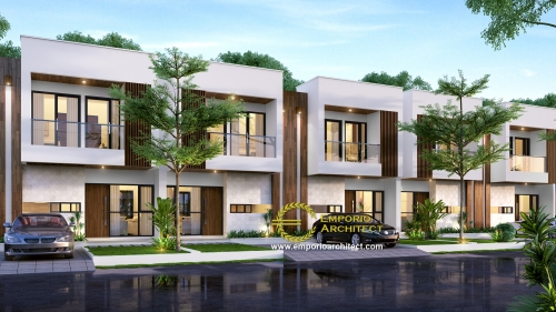 10 Desain Perumahan 2 Lantai Terbaik 10