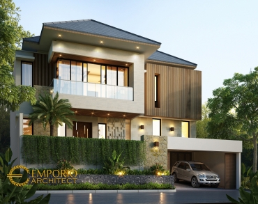 10 Desain Rumah Modern Tropis Terbaik 2