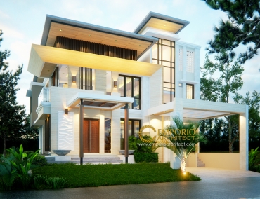 10 Desain Rumah Modern Tropis Terbaik 1