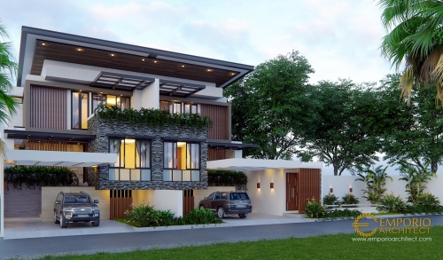 10 Desain Rumah Modern 3 Lantai Terbaik Pilihan Emporio Architect 1