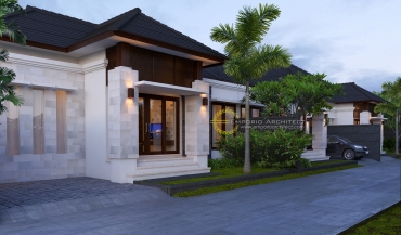 Desain Perumahan Bali Tropis 1 Lantai 3 Desain Perumahan Bali Tropis 1 Lantai 3
