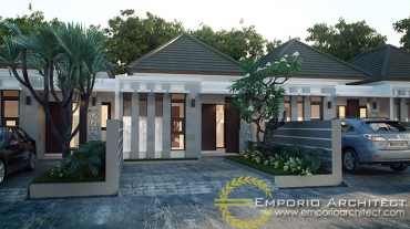 Desain Perumahan Style Villa Bali Tropis 1