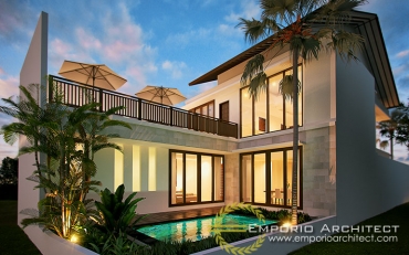 Desain Rumah 2 Lantai Style Modern Tropis 5 Desain Rumah 2 Lantai Style Modern Tropis 5