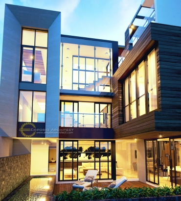 Desain Rumah 3 Lantai atau Lebih di Jakarta 4