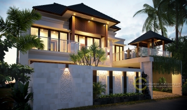 Desain Rumah Balinese Tropis di Jakarta 1