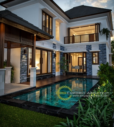 Desain Rumah Dengan Kolam Renang