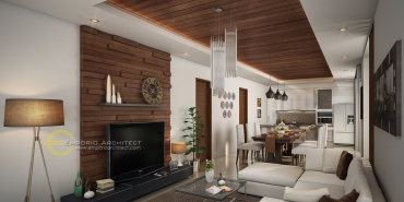 Desain Rumah Mewah dan Unik Style Modern Tropis di Jakarta 10