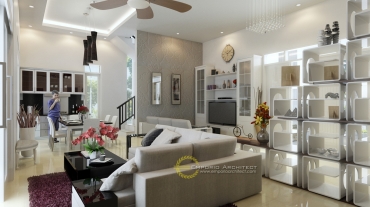 Desain Rumah Mewah dengan Style Klasik Tropis di Jakarta 17 Desain Rumah Mewah dengan Style Klasik Tropis di Jakarta 17
