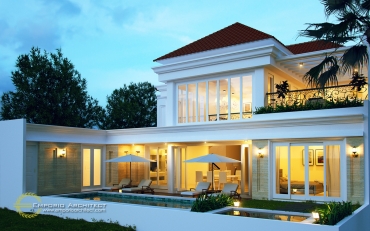 Desain Rumah Mewah dengan Style Klasik Tropis di Jakarta 12 Desain Rumah Mewah dengan Style Klasik Tropis di Jakarta 12