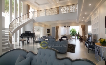 Desain Rumah Mewah dengan Style Klasik Tropis di Jakarta 8 Desain Rumah Mewah dengan Style Klasik Tropis di Jakarta 8