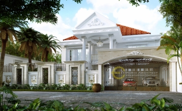 Desain Rumah Mewah dengan Style Klasik Tropis di Jakarta 7 Desain Rumah Mewah dengan Style Klasik Tropis di Jakarta 7