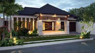 Desain Rumah Mewah Elegan Lantai 1 di Jakarta 10