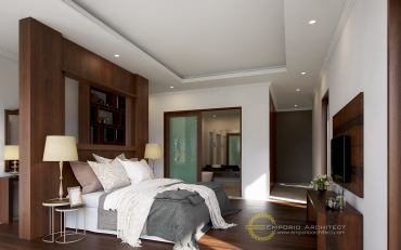 Desain Rumah Mewah Klasik Tropis di Jakarta 1