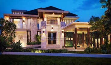 Desain Rumah Mewah Luas di Jakarta 1