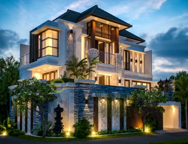Desain Rumah Villa Bali Tropis Mewah dan Unik di Jakarta 13 Desain Rumah Villa Bali Tropis Mewah dan Unik di Jakarta 13