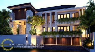 Desain Rumah Villa Arsitek Jakarta 3