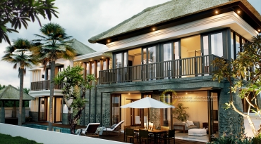 Desain Villa Mewah Style Bali Modern di Bali 4 Desain Villa Mewah Style Bali Modern di Bali 4