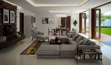 Jasa Arsitek Desain Rumah Mewah Villa Bali Tropis di Jakarta 4