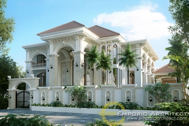 Portofolio Desain Rumah Classic karya Jasa Arsitek Jakarta 1