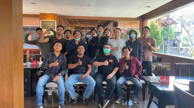 Gathering 3D Visualization Bali Team at Hanamasa Restaurant
