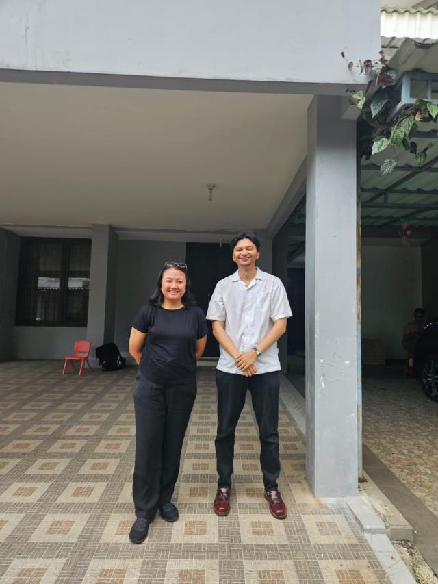 Survey Visit Emporio Architect Team to Client Mrs. Mindriyati Astiningsih