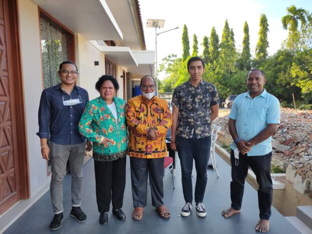 Architect Bali Team Visit to Mr Nonce Project in Papua