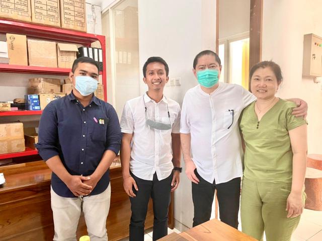 Architect Team Visit to Mr Herman in NTT