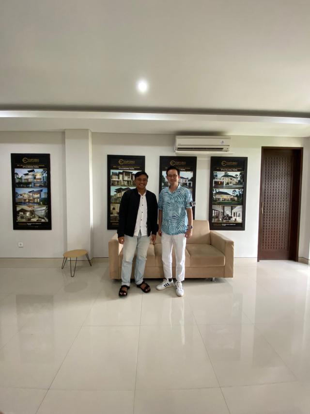 Meeting Client's Mr. Darmadi to Office in Bali