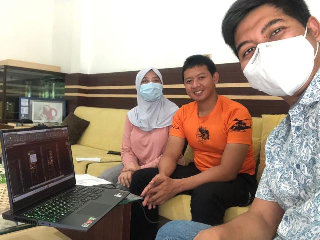 Meeting Project Mrs. Anna in Mlati, Yogyakarta