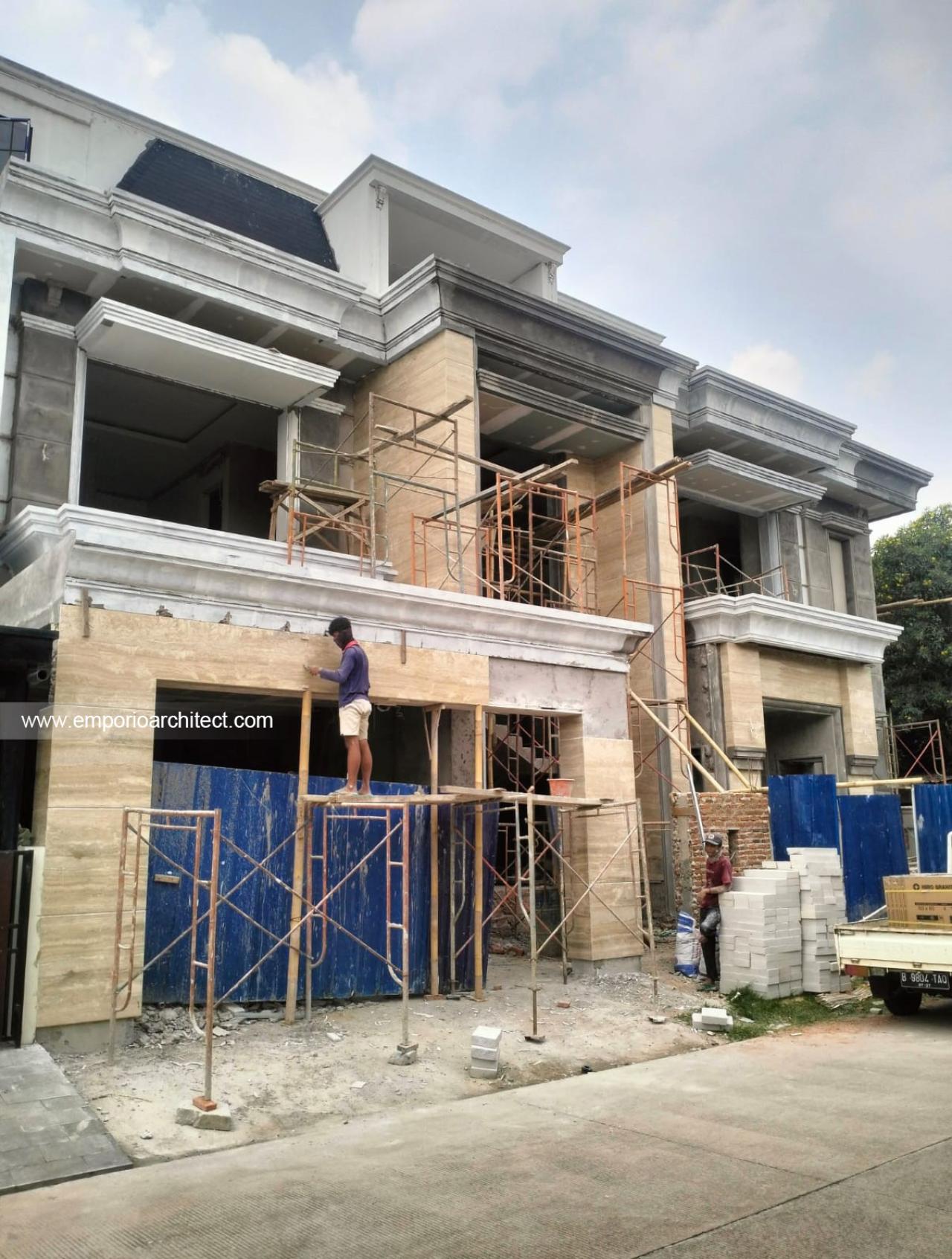 Progress Pembangunan Rumah Bapak BD di Bekasi