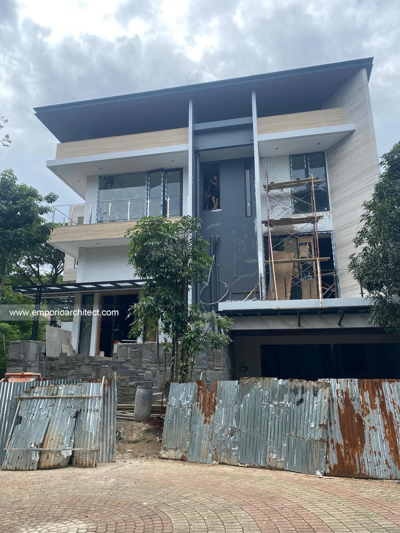 Construction Progress of Mr. CHT in BSD, Tangerang Selatan